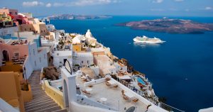 Santorini with Ron Largent